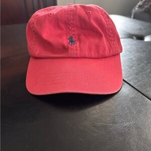 Ralph Lauren Vibrant Red Polo Cap